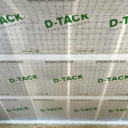 TACOKLIMA® ACTIVE SD <sup>+</sup>PLUS<sup>+</sup> Reißfeste und feuchtevariable Dampfbremse