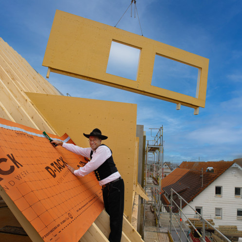 TACOTOP® 16 DSK hoch diffusionsoffene Unterspann- / Unterdeck- / Schalungsbahn