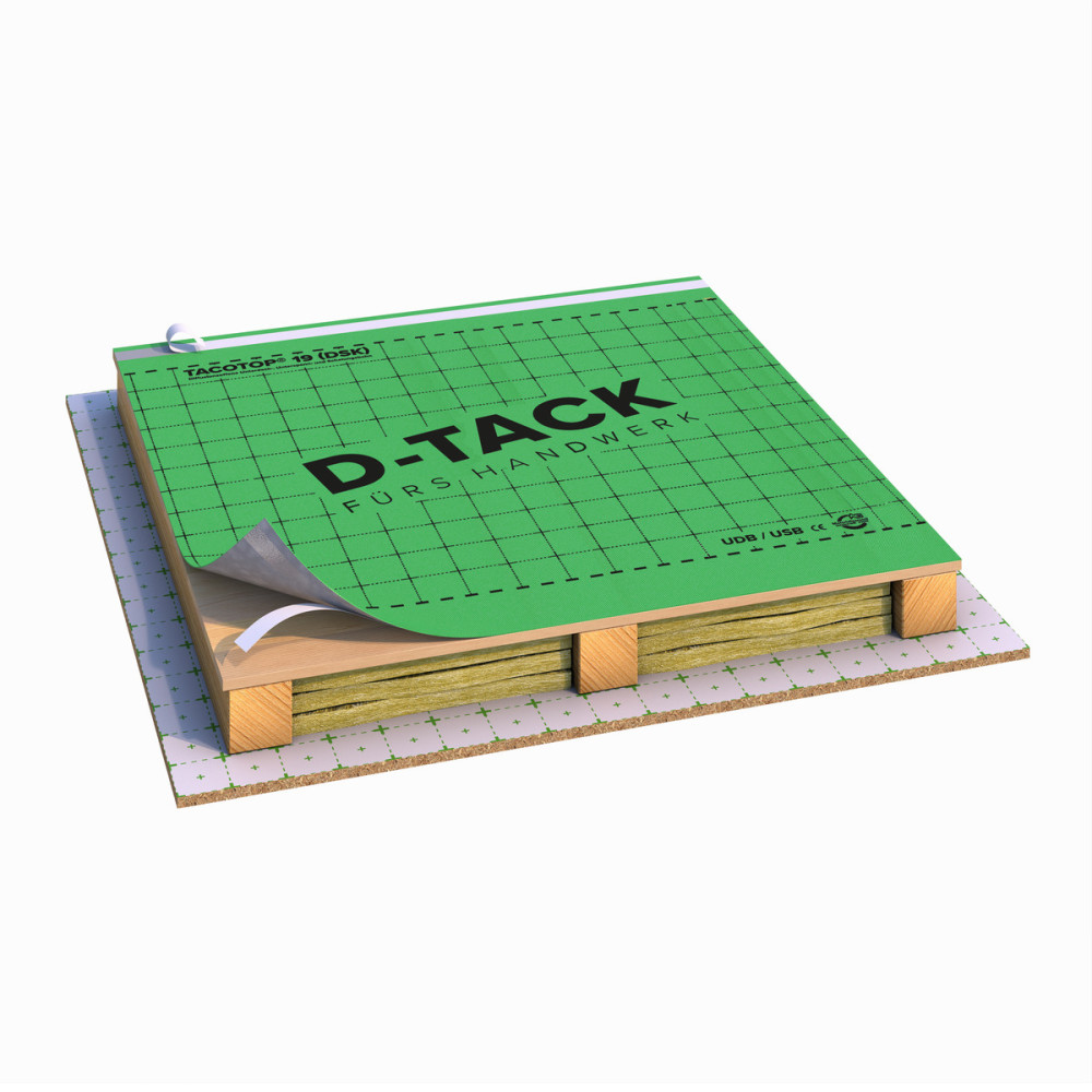 TACOTOP® 19 (DSK) Diffusionsoffene Unterspann- / Unterdeck- / Schalungsbahn