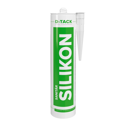 Sanitär-Silikon, ideal für Bad und Feuchträume (Abverkauf)
