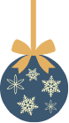 Weihnachtskugel Rot