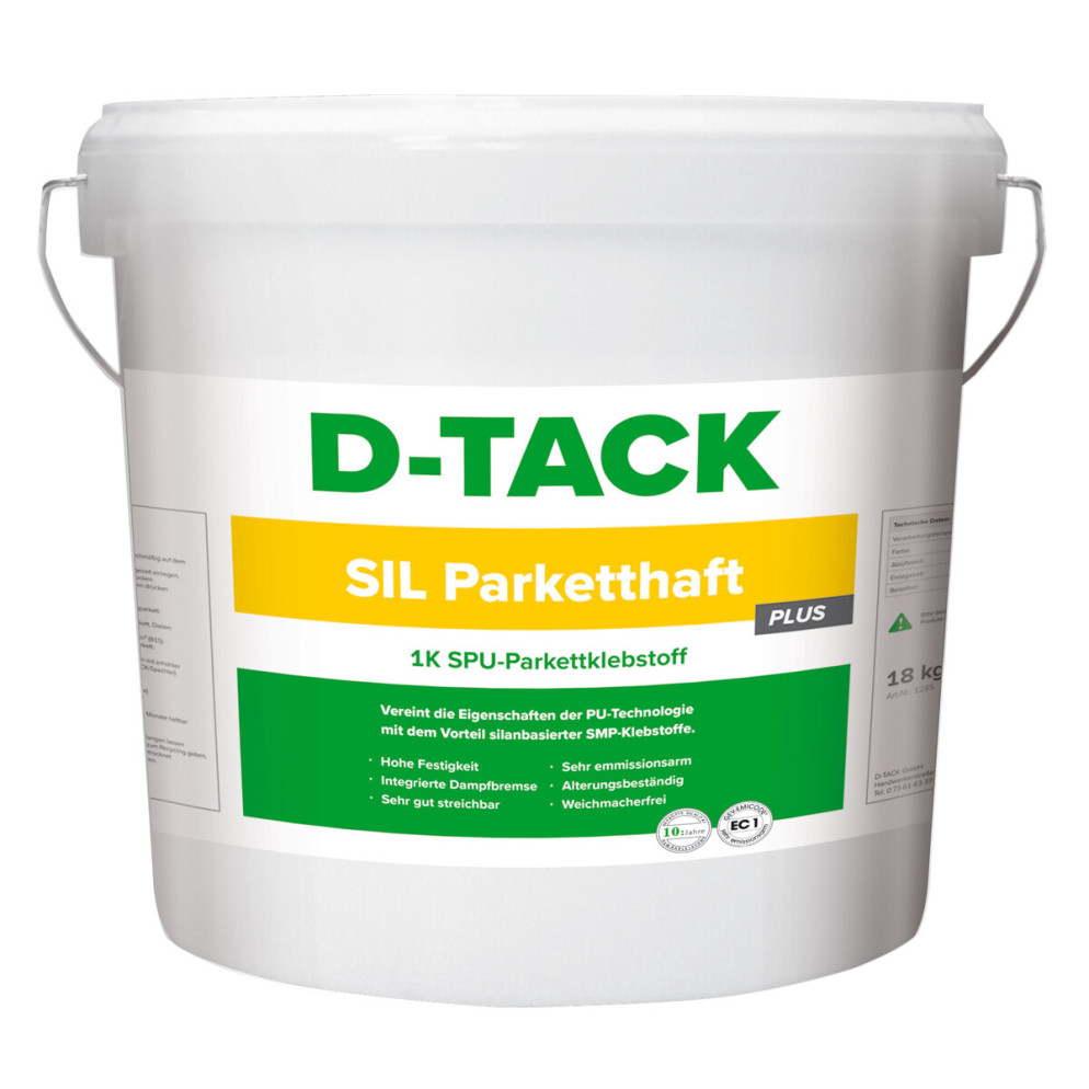 SIL Parketthaft PLUS - 1K Premium-SPU-Parkettklebstoff